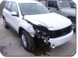 Damaged VW